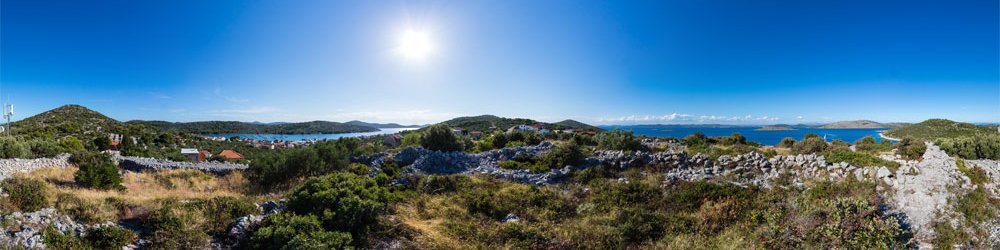 Kaprije: am Hügel hinter dem Ort - Kroatien