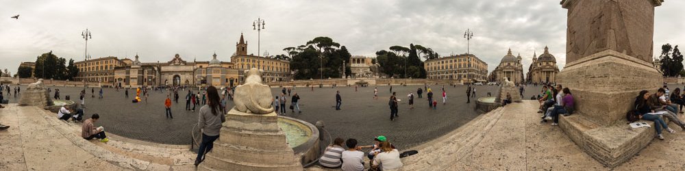 Piazza del Popolo - Italien, Rom
