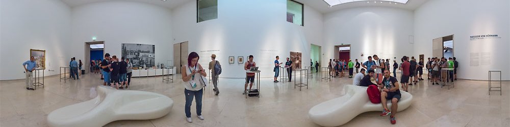 #wceu Hall at basement of Leopold Museum - Wien,WordCamp Europe 2016 Vienna